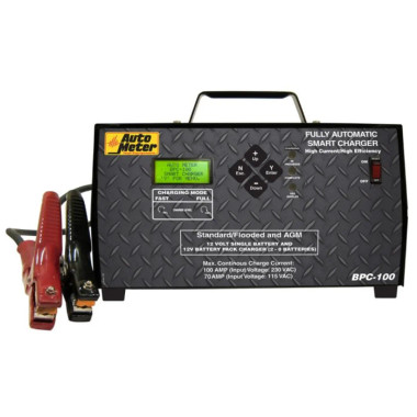 Auto Meter BPC-100 Heavy Duty Truck 100 Amp Smart Charger