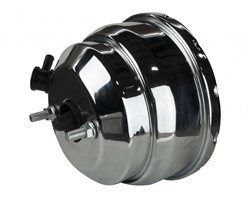 1967 - 1969 Camaro Power Brake Booster, 8 Inch Dual Diaphragm, Chrome