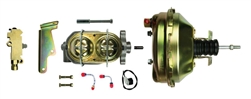 1967 - 1969 Camaro 9" Brake Booster, Master Cylinder, Proportioning Valve Kit, Front Disc / Rear Drum