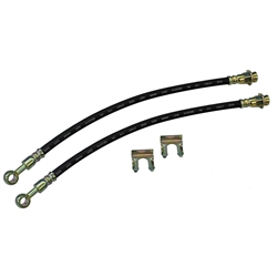 1967 - 1981 Camaro 10mm REAR Disc Brake Conversion Flex Hose, PAIR