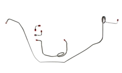 1967 - 1969 Camaro Front Brake Lines Set, for MANUAL Disc Conversion
