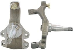 1967 - 1969 Camaro Brake Spindles, 2 Inch Drop for OEM Style Disc Brakes, Pair