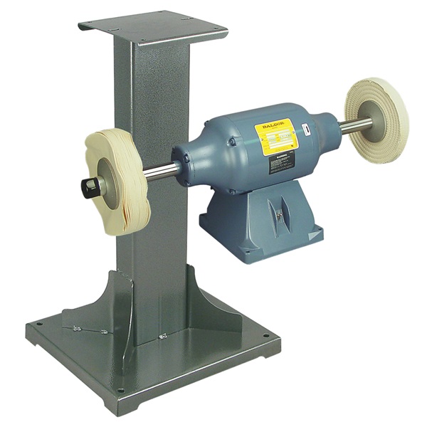 Baldor 1-1/2HP Buffer and 11 Gauge Steel Stand