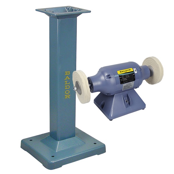 Baldor 1/3HP Buffer and Baldor Cast-Iron Stand