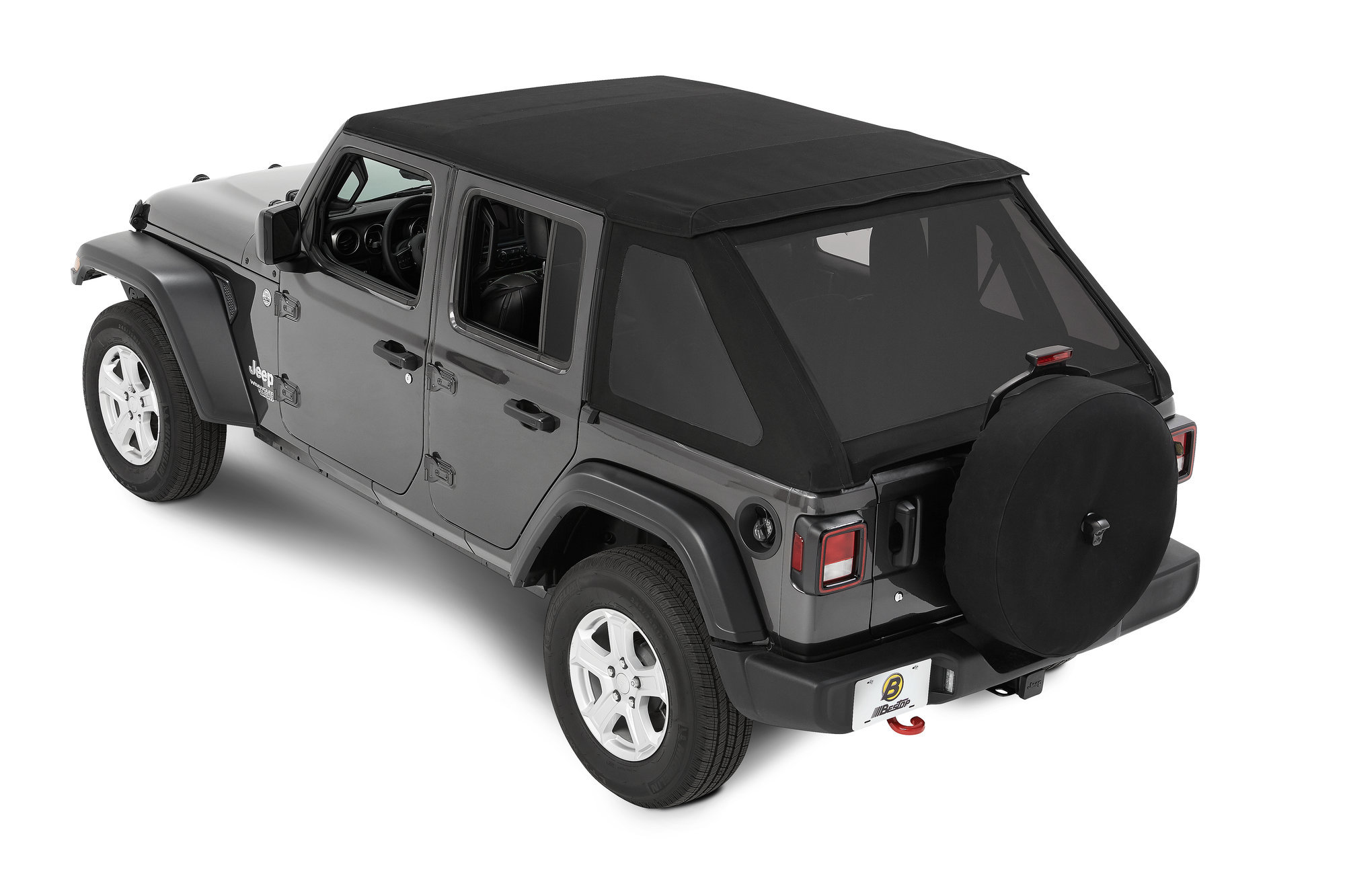 Bestop All-New Trektop NX Soft Topfor 18-26 Jeep Wrangler JL Unlimited