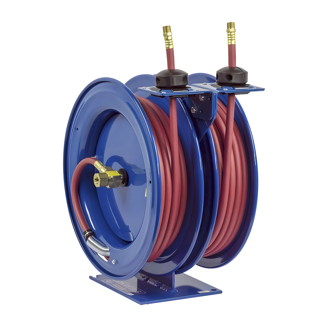 CoxreelsC-LPL-150-150Dual Purpose Spring Rewind Air and Water Hose Reel