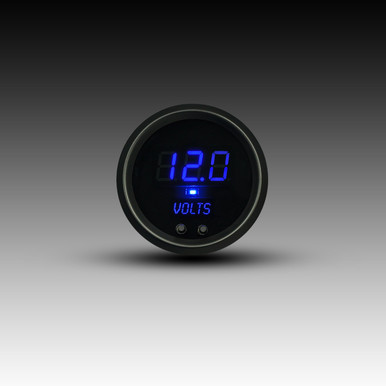 Voltmeter Alarm LED Digital Black Bezel C9015