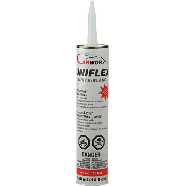 CARWORX UNIFLEX Seam Sealer, White