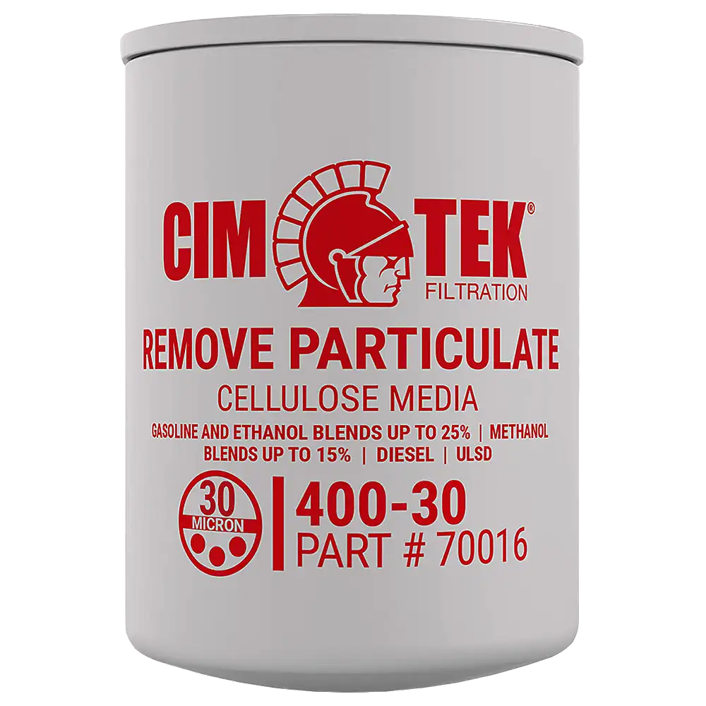 Cim-Tek 70016 400-30 Fuel Filter – 30 Micron Particulate Filter