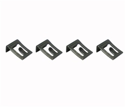 1967 - 1969 Camaro Convertible Power Top Switch Mounting Clips Set, 4 Pieces