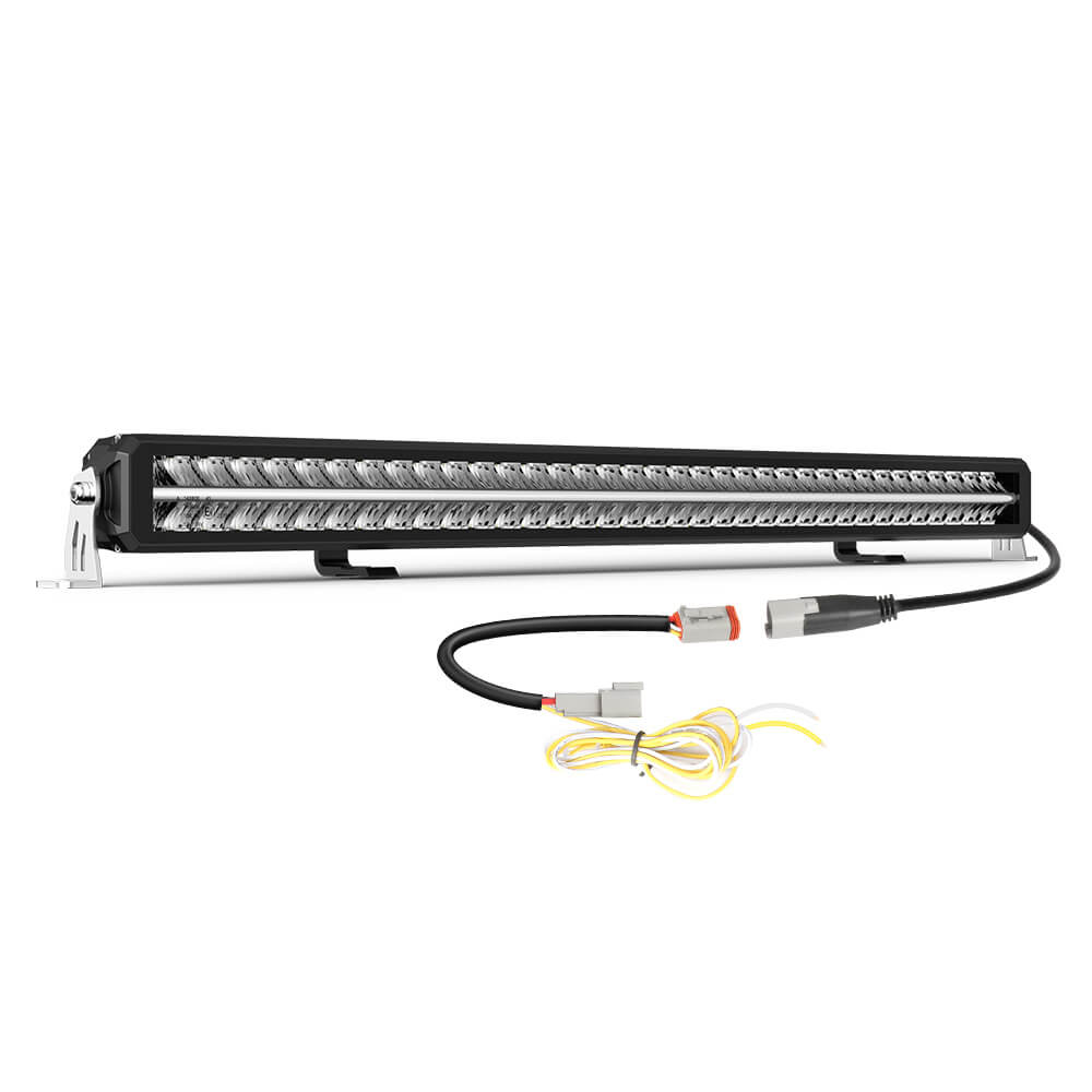 42Inch Polar Bear Series Dual Row LED Light Bar With White&Amber DRL