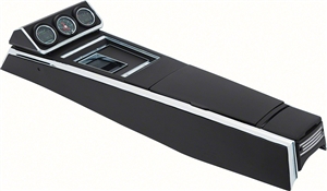 1967 Camaro Console Housing Assembly with Gauge Package, Manual 4-Speed, Complete, Pre-Assembled, 316706