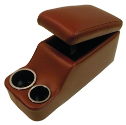 1967 - 1981 Camaro Custom Hump Hugger Console with Cup Holders, For Cars Not Equipped with Factory Console, Choice of Color