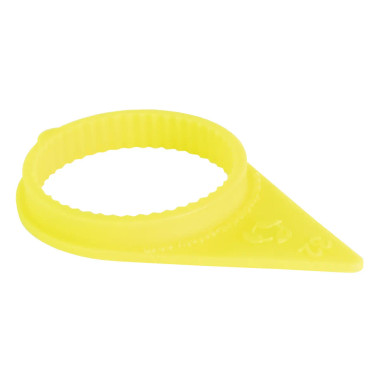 Checkpoint CPY24 Checkpoint Wheel nut indicator - Yellow 15/16 in (24 mm) (Bag of 100 pcs)