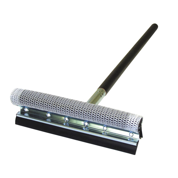 8"Metal Head Window Cleaner with 20" Wood Handle