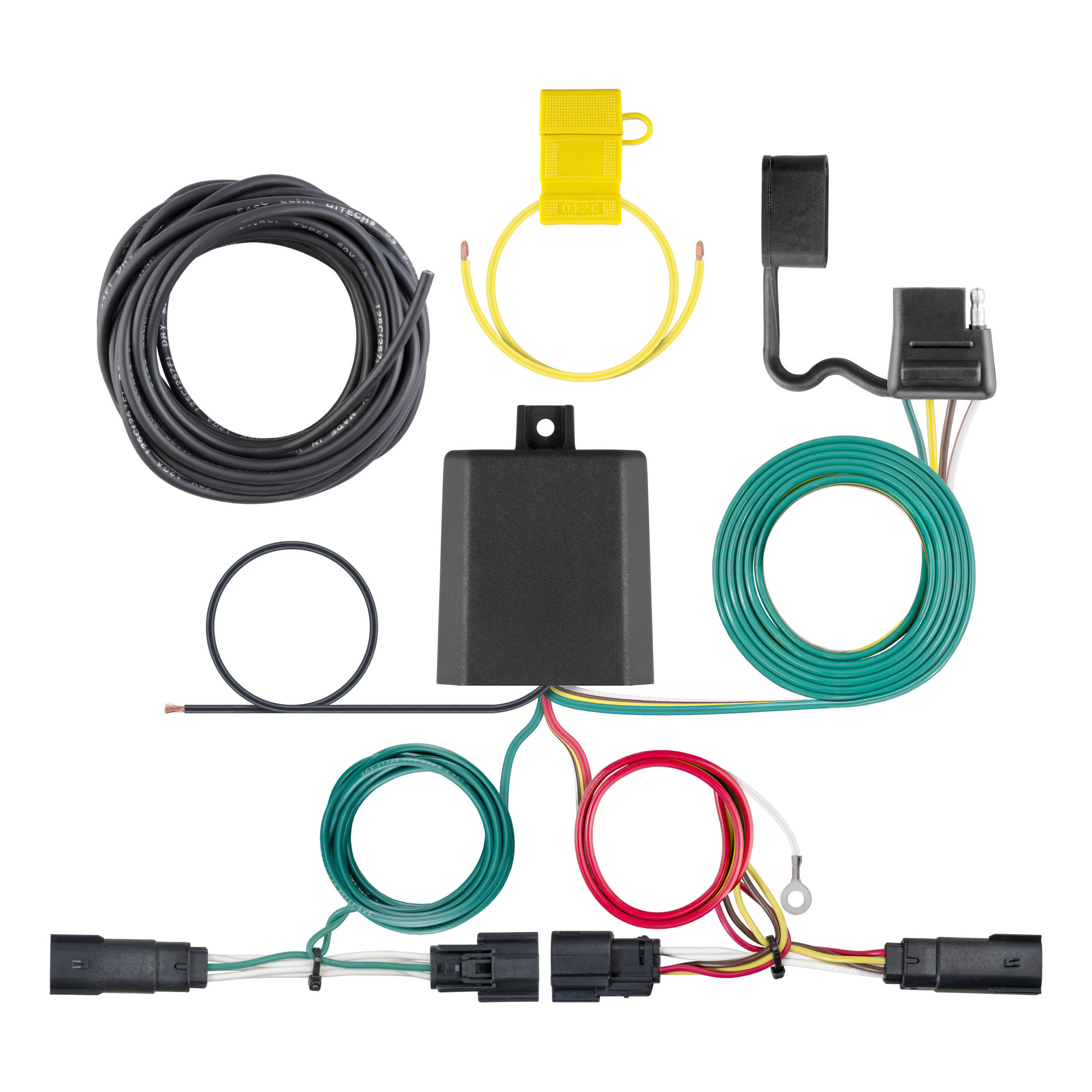 CURT 56406 Hitch Wiring Kitfor 2019 Jeep Cherokee KL