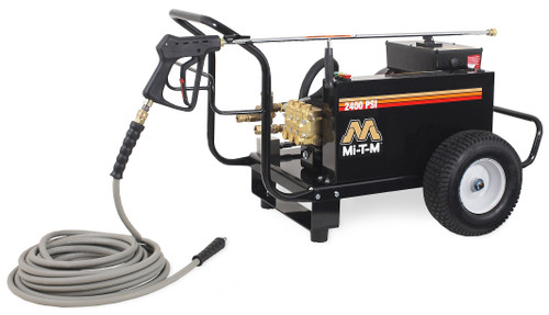 Mi-T-M CW-2405-4ME1 Cold Water Pressure Washers, CW Premium Series Electric Belt