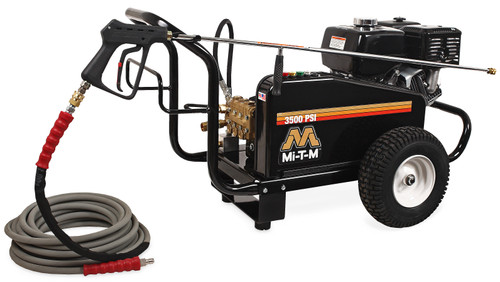 Mi-T-M CW-3504-5MGH Cold Water Pressure Washers, CW Premium Series Gasoline Belt