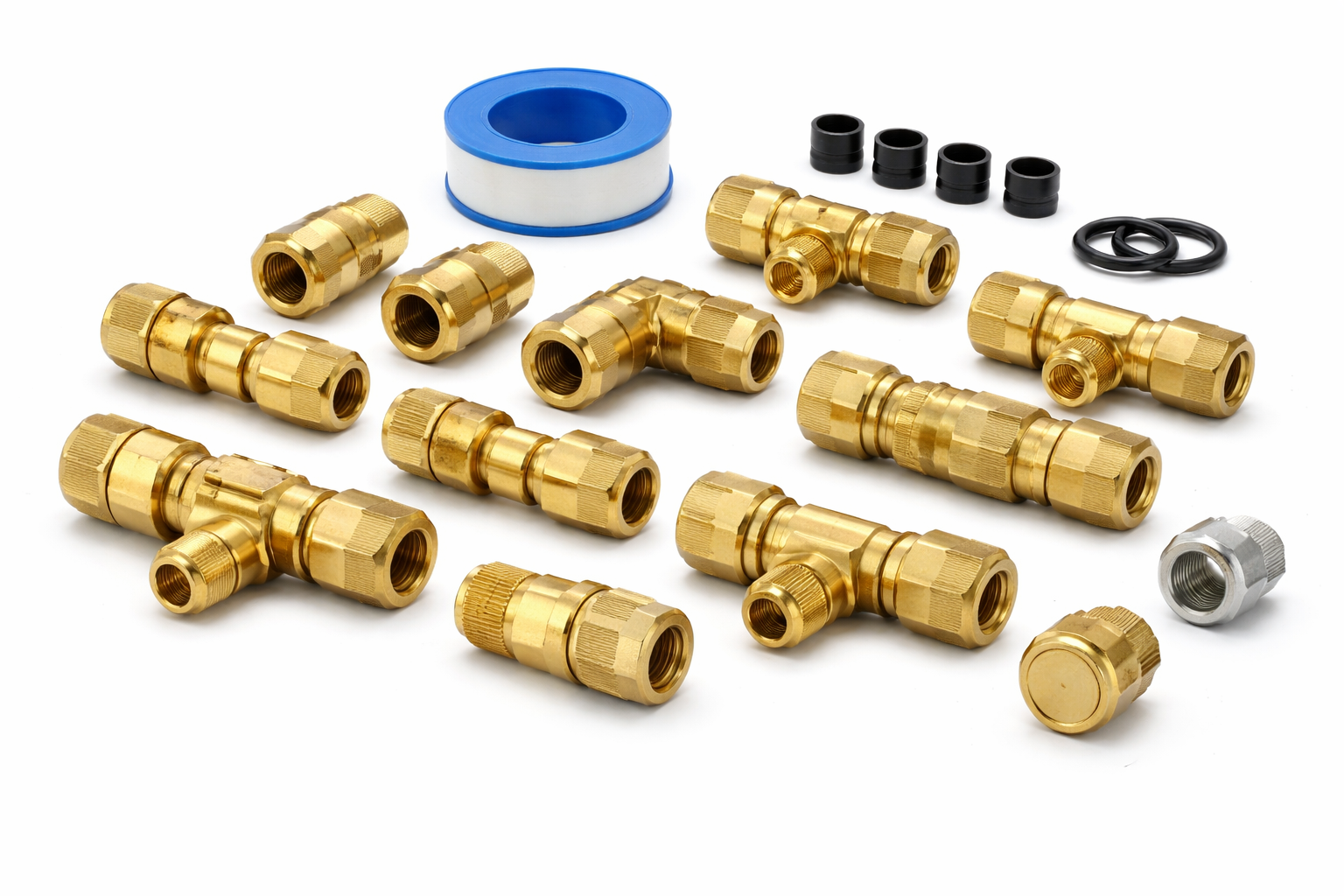 177.1402KT - Brass DOT Compressio