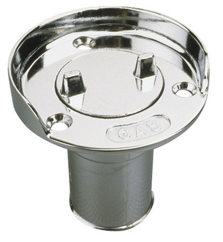 1-1/2" CLASSIC Marine Deck Fill Neck and Cap Marked (GAS)