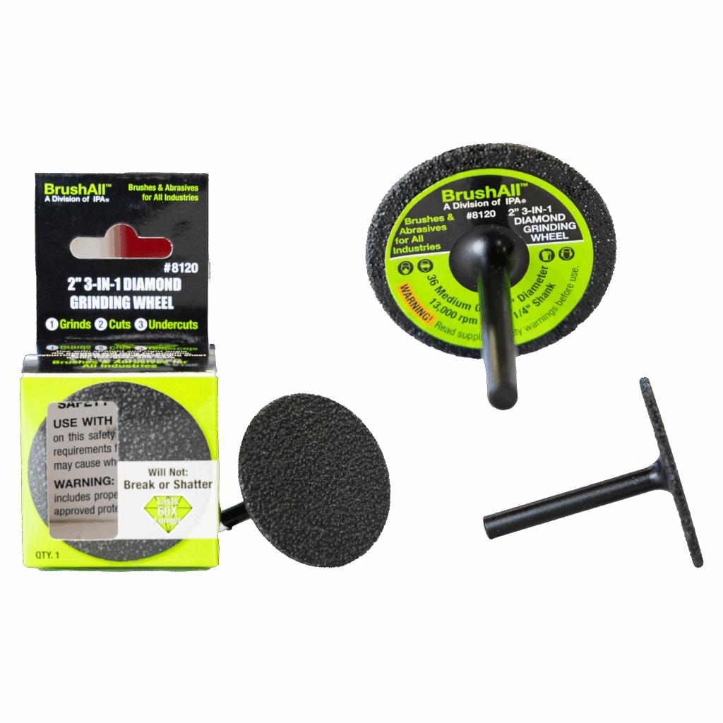 IP8120 - 2″ 3-in-1 Diamond Wheel