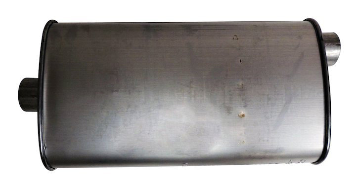 Crown Automotive E0021337 Muffler For 97-00Jeep Wrangler TJ with 4.0/2.5L Engines