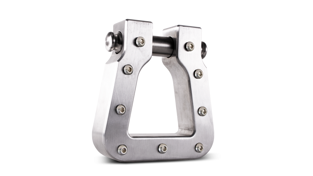 Body Armor 4X4 5141-M Mega D-Ring, Machined, Single
