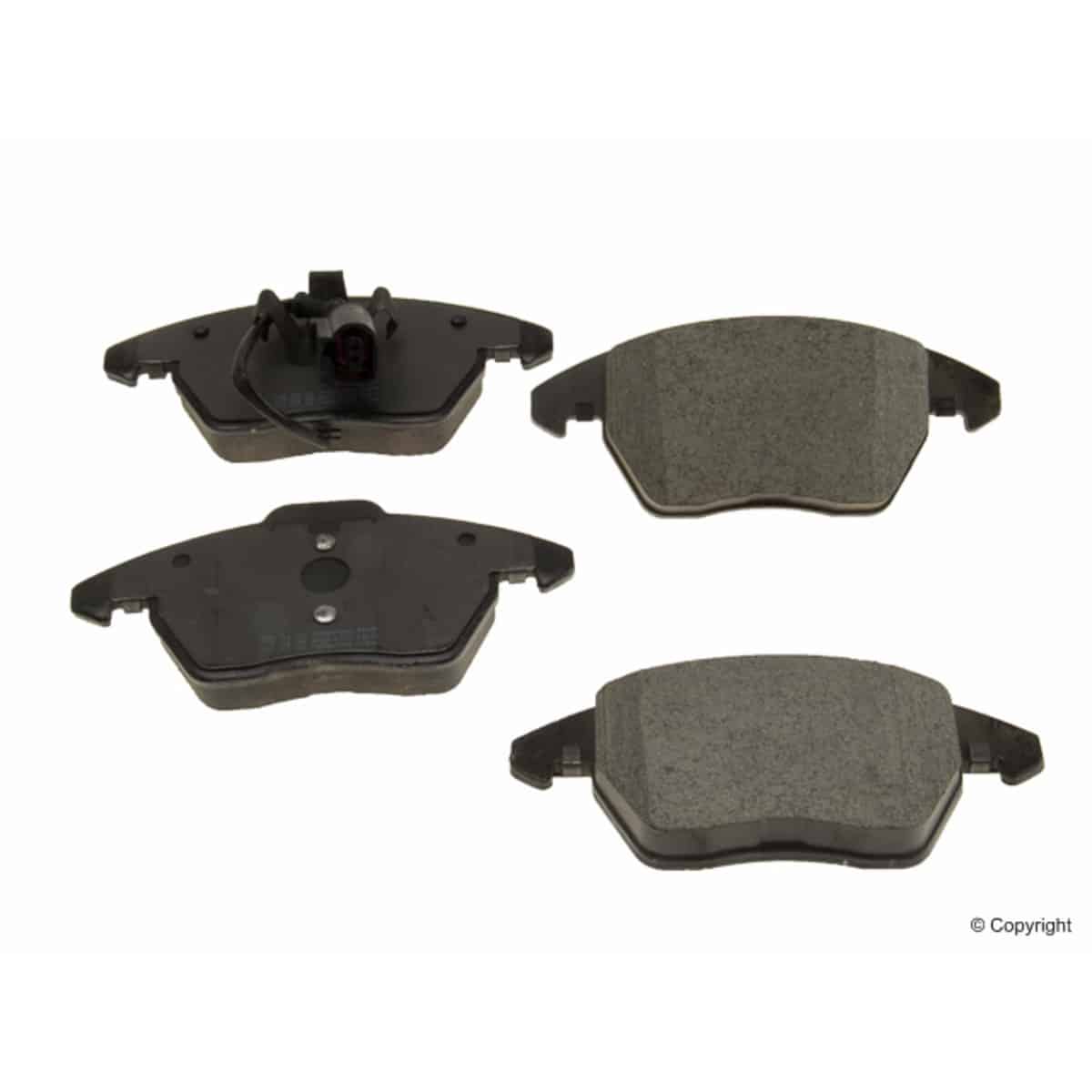 Brake Pad Set, 312mm Front Meyle (Ceramic)
