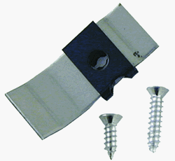 1967 - 1968 Camaro Dash Air Vent Bezel Retainer Set: Retainer Plate, Screw Clip and 2 Screws, Each