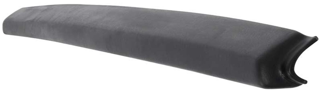 1967 Camaro Dash Pad, Molded Urethane in Black, 7642894
