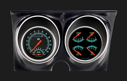 1967 - 1968 Camaro Dash Instrument Cluster Housing with Gauges (G-Stock), Custom OE Style