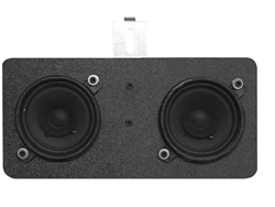 1967 - 1969 Camaro Dual Center Dash Stereo Speakers, With Factory Air