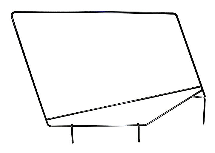 Crown Automotive DF100YJ Upper Door Frame Pair for 87-95 Jeep Wrangler YJ with OE Soft Top