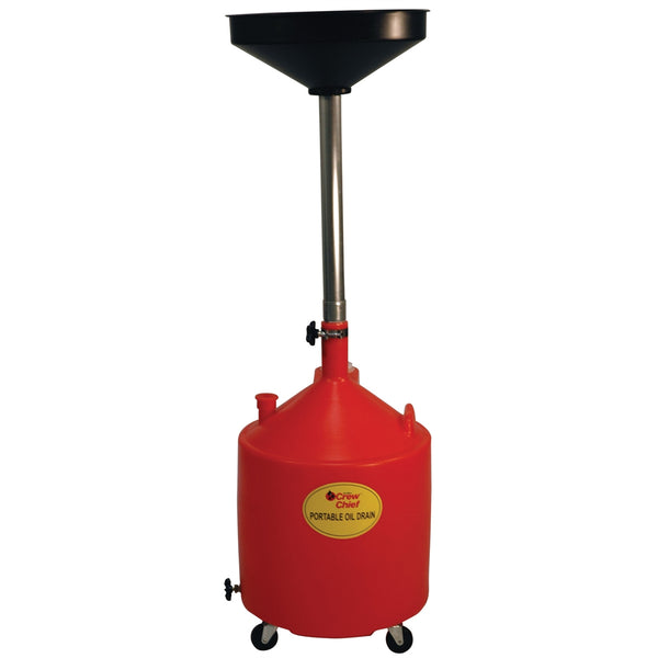 18-Gallon Poly Portable Oil Drain DOWJDI-18DCP