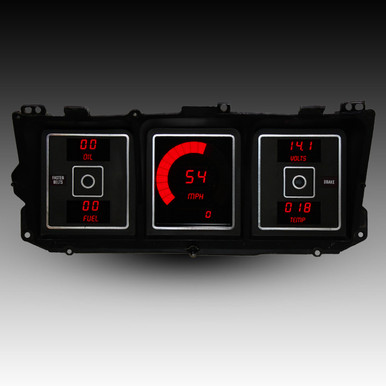1973-1979 Ford Truck LED Digital Gauge Panel