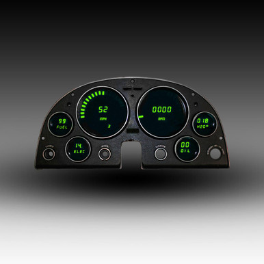 1963-1967 Corvette LED Digital Gauge Panel