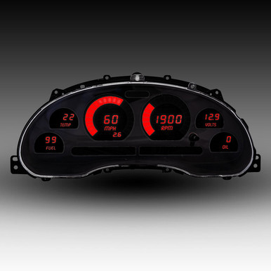 1994-2004 Ford Mustang LED Digital Gauge Panel