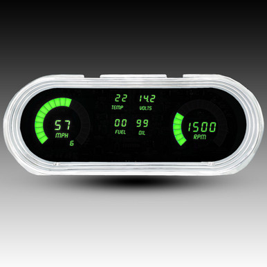 1962-1965 Chevy Nova LED Digital Gauge Panel