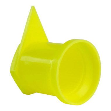 Checkpoint DTLRY33 Dustite Long Reach Wheel nut indicator and dust cap - Yellow 1 5/16 in (33 mm) (Bag of 50 pcs)