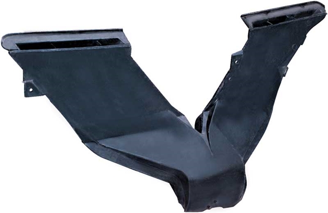 1967 - 1968 Camaro Center Dash Vent Defroster Y Duct, 3925711