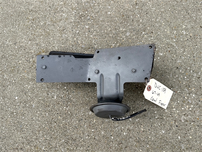 1967 - 1969 Camaro Firewall Flapper Vent Valve Assembly, Upper Cowl For Air Conditioning, GM Used
