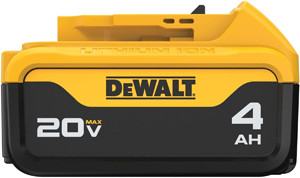 DeWalt DCB204YY 20V 4 Amp Battery Pack