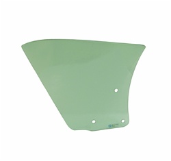 1967 - 1969 Camaro Quarter Window Glass, Coupe, Tinted, LH Side