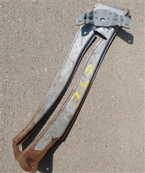1967 - 1969 Camaro Quarter Window Glass Mounting Track Channel, Rear LH, GM USED