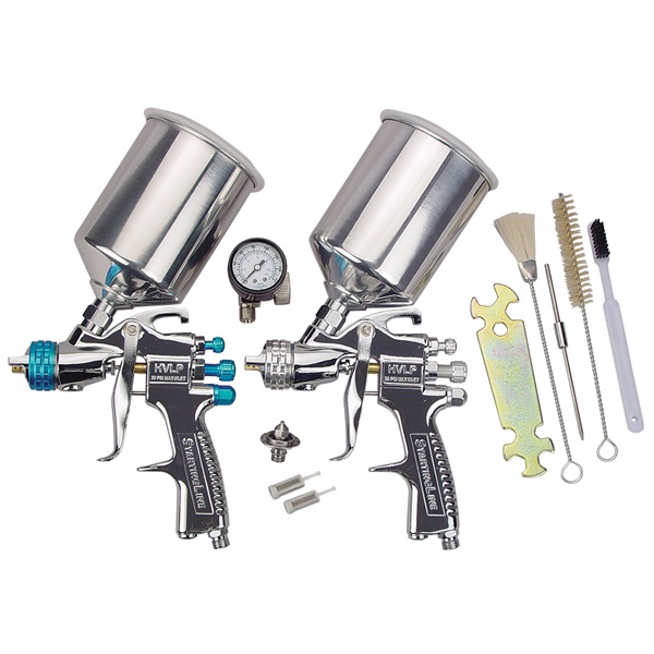 DeVILBISS StartingLine 2-Gun HVLP Spray Gun Set