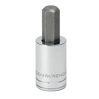 GearWrench 80166 1/4 Drive 6mm Hex Bit Socket