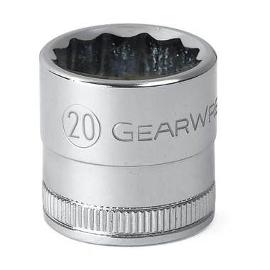 GEARWRENCH - KD80794 1/2 in. Drive 12 Point Standard SAE Socket 1-1/4 in