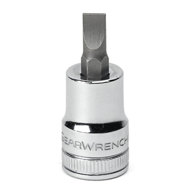GearWrench 80464 3/8 Drive 4mm Slotted Bit Socket