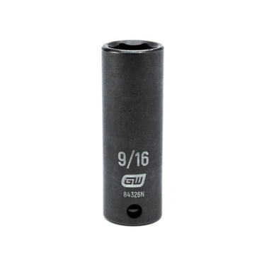GearWrench 84326N 3/8" Drive 9/16" Deep Impact Socket
