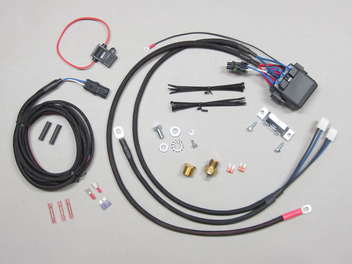 70A Dual Fan Relay Kit – Carbureted with Basic Trigger